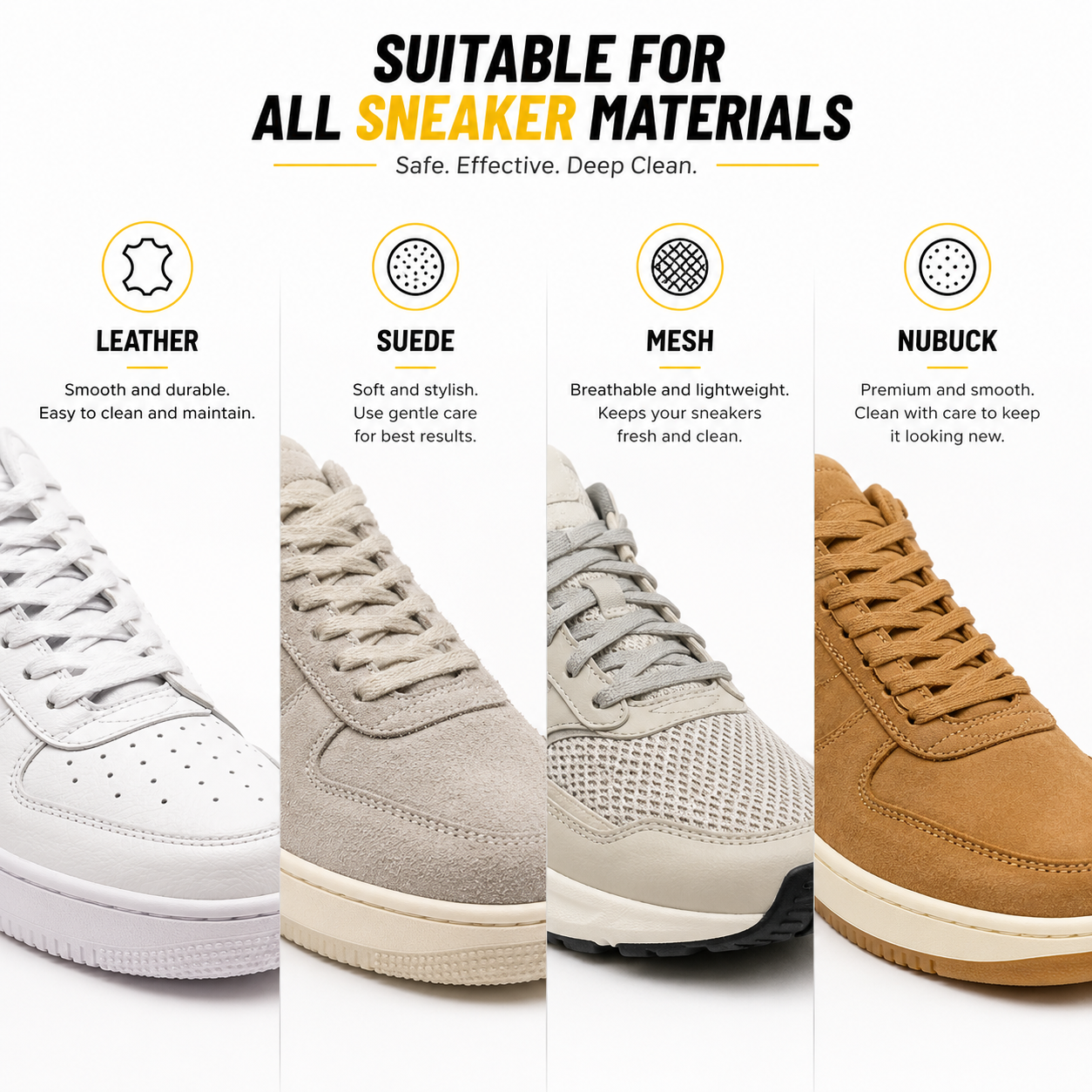 Sneak Saviour Sneaker Cleaning Kit – 150ml Instant Clean Foam
