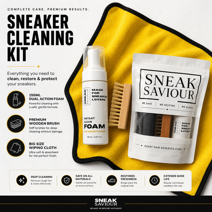 Sneak Saviour Sneaker Cleaning Kit – 150ml Instant Clean Foam