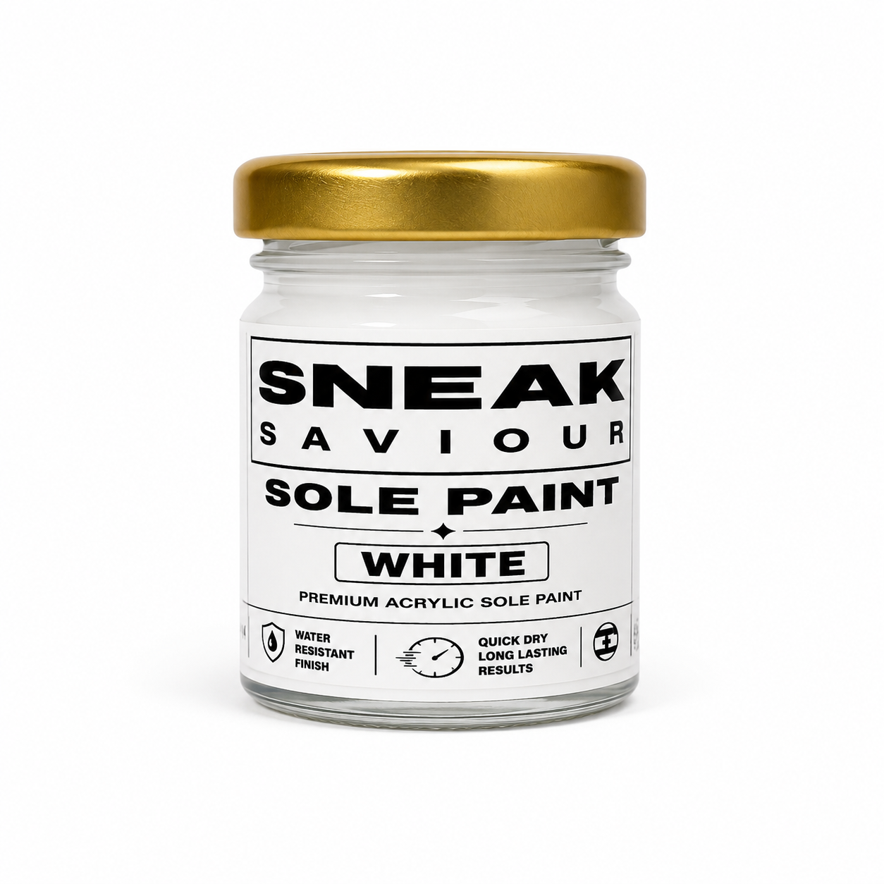 Sneak Saviour White Sole Paint (30ml) | Premium Acrylic Shoe Sole Paint