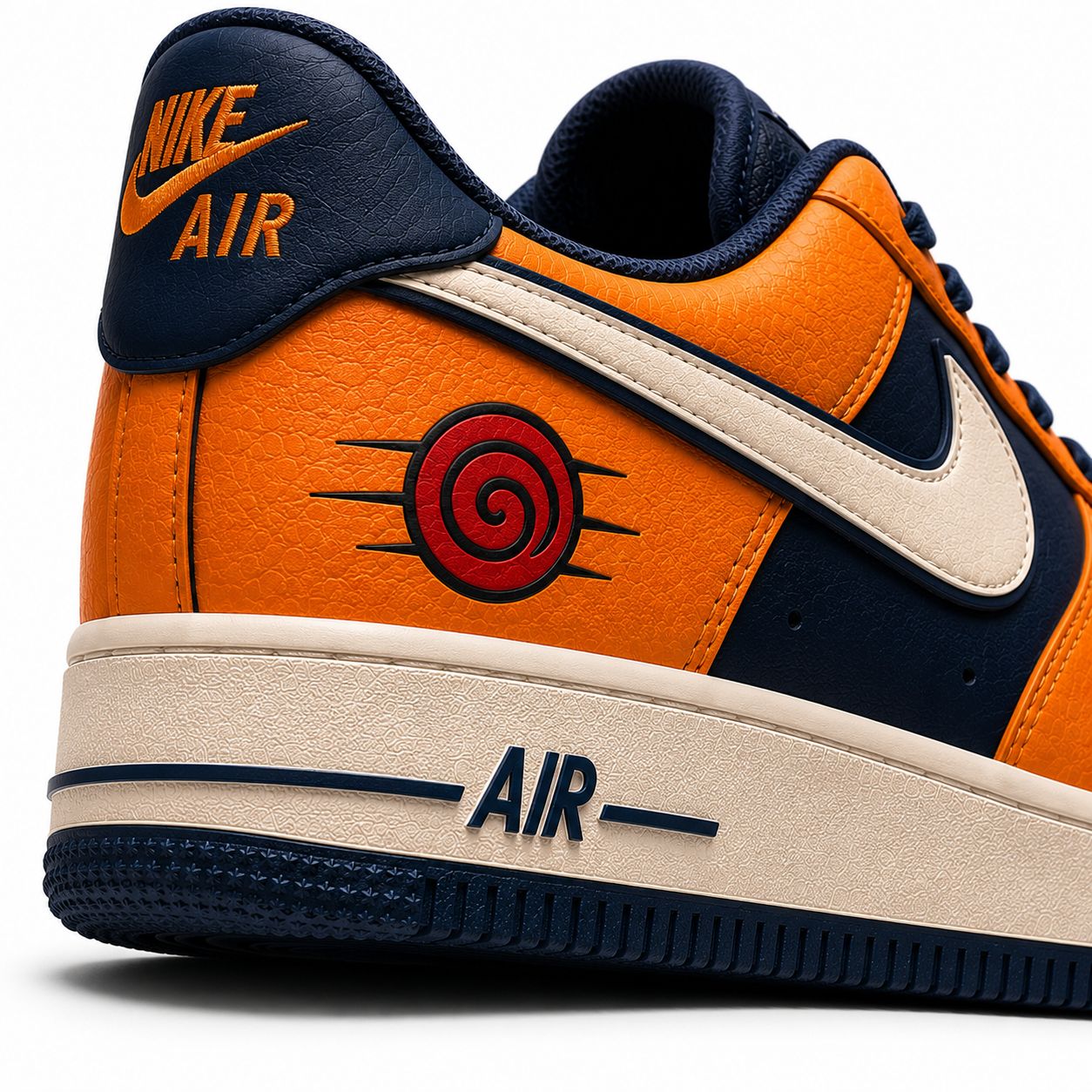 Naruto Edition Custom AF1 – Hand Painted Anime Sneakers