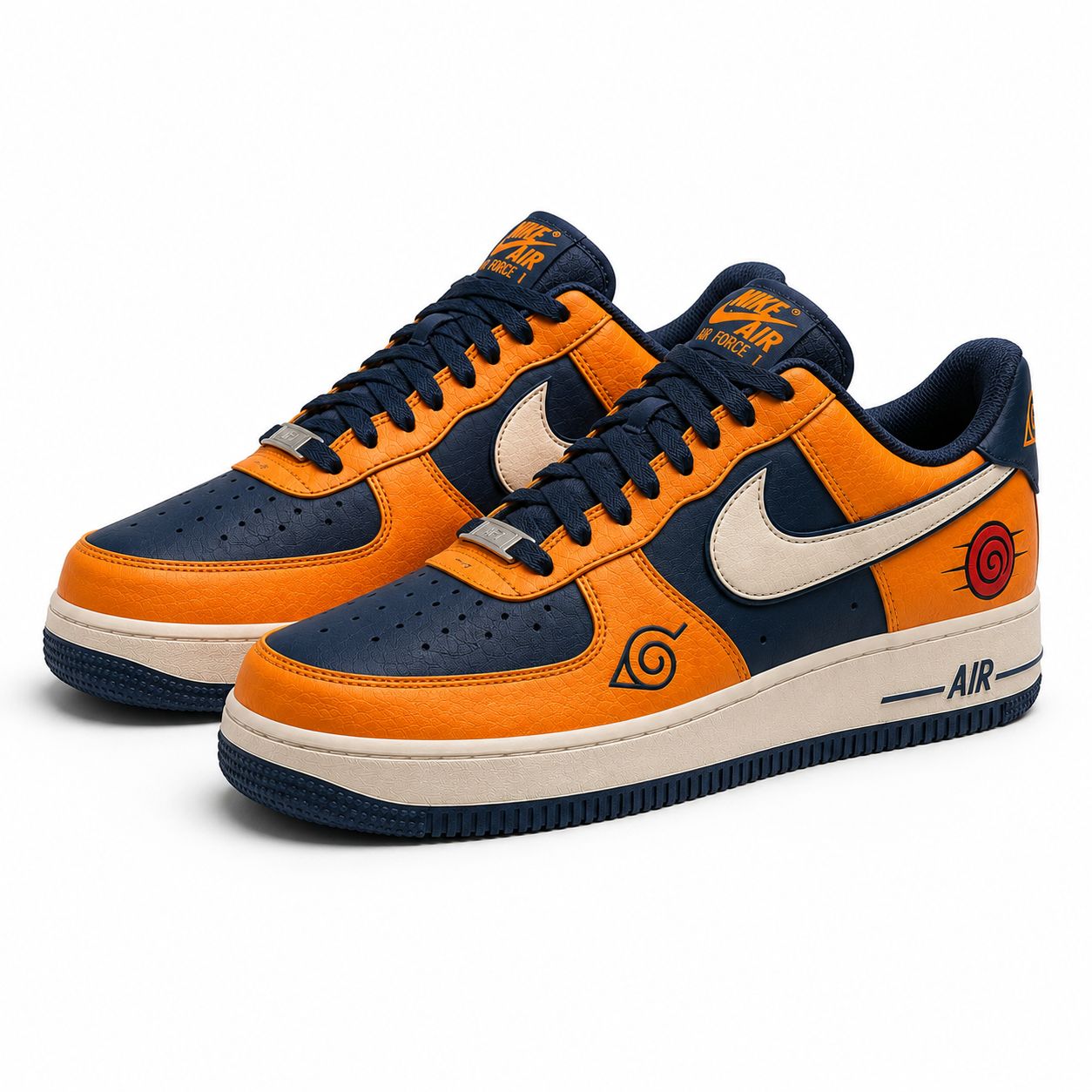 Naruto Edition Custom AF1 – Hand Painted Anime Sneakers